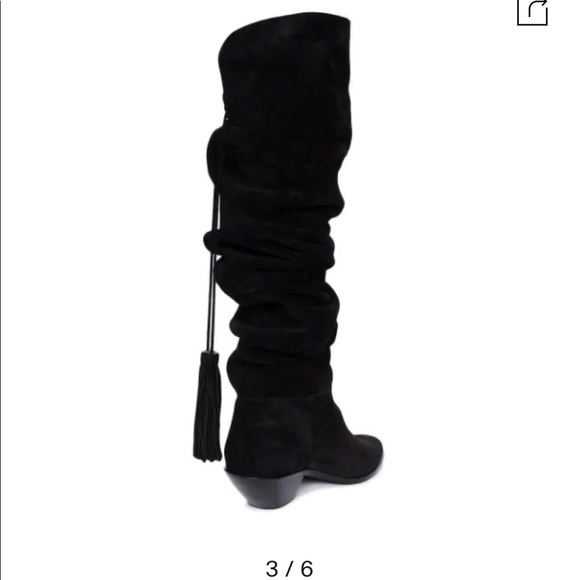 SAINT LAURENT
Lukas West Wyatt Over-The-Knee Boot - Picture 4 of 7